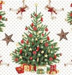 Набор салфеток 40*40 (2шт) "Елочка"