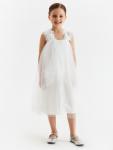 Платье для девочки MINAKU: PartyDress, белое, рост 140 см