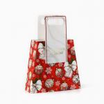 Коробка подарочная новогодняя складная с ручками «С Новым годом» 23?8?32 см