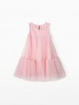 Платье для девочки MINAKU: PartyDress, розовое, рост 104 см