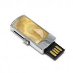 USB флеш карта с агатом Переливт, 58GB