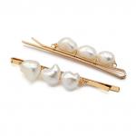 Заколка для волос жемчуг барокко 8*55мм