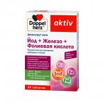 доппельгерц актив йод+железо+фолиевая кислота n30 табл