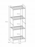Стеллаж Валенсия 14