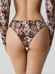 Трусы жен Peggy бежевый принт