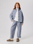 Брюки детские для девочек Eden_pt серо-голубой