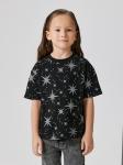 Футболка детская для девочек illion черный