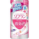 LION Кондиционер для белья Soflan Aroma Natural цветочный аромат, 420 мл. сменная упаковка