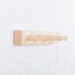 Вешалка для бани и сауны, липа, 40?5?6.5 см, 4 крючка, «Добропаровъ»