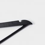 Плечики - вешалки для одежды LaDо?m Bois, 3 шт., с перекладиной, широкие плечики, сорт А, 44.5?1.2?23 см, дерево