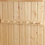 Вешалка для бани и сауны «Классика», 65?6.5?6.5 см, деревянная, настенная, 7 крючков, «Добропаровъ»