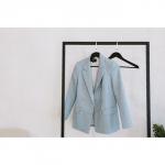 Плечики - вешалки для одежды LaDom Eliot, 44?24 см, 3 шт., чёрные