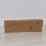 Вешалка - стойка напольная для одежды LaDо?m, угловая, с полками для хранения, 2 яруса, 45?60?180 см, чёрная