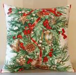 Подушка "Новогодняя" 40*40 + ароматическое саше в подарок ПНГ-9