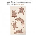 Полотенце детское махровое «Этель. Тигрята в цирке», 50?90 см, хлопок 100%, бежевое