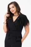 Блузка женская 112940 (Черный)