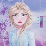 Полотенце «Холодное сердце» 70?146±2 см, 100% хлопок 160 г/м?