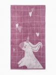 Полотенце детское махровое «Этель. Единорог», 50?90 см, хлопок 100%, розовое