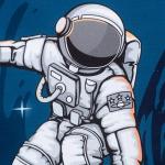 Полотенце пляжное «Этель» Space surfer, 70?140 см, хлопок 100%