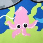 Полотенце - пончо детское махровое «Крошка Я. Акулы», 60?120 см, микрофибра