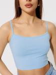 Женский топ на бретелях Lingeamo нежно-голубой ЛТ-05 (63)