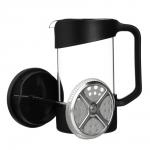 SATOSHI Лансон черный Френч-пресс 1,0л, жаропрочное стекло