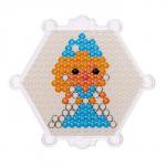 Аквамозаика «Дед Мороз и Снегурочка», украшение на ёлку, 4 фигурки