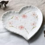 Тарелка керамическая «Летний день», 19?18 см, белая