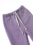 Брюки-джоггеры утепленные лиловые