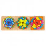 Головоломка «Сложи узор», 6 схем, 21 деталь