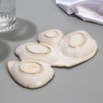 Менажница «Морская ракушка», 12?20 см белая