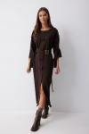 Платье LYUSHe 4212 коричневый