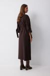 Платье LYUSHe 4212 коричневый