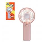 BY Вентилятор ручной портативный "Русские супергерои", 1 скорость, 1,5V, 2хАAА, PP, 9х5,5х18см, 4 ди