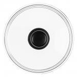 SATOSHI Крышка стеклянная безободковая с ручкой 20см