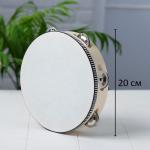 Бубен музыкальная игрушка «Классика», 12 тарелок, 20?20?4.3 см