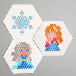 Аквамозаика «Холодное сердце: Эльза и Анна», 3 фигурки, 300 шариков