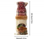 61121 Новогодний чехол на бутылку