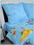 Детское постельное белье бязь артдизайн Морской бой