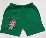 Шорты детские зеленые