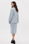 Костюм юбочный 5045 голубой