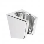 Держатель для лейки душа, настенный, двухрежимный, пластик, хром