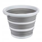 Ведро для уборки, складное, 10 л, полипропилен, термопластичная резина