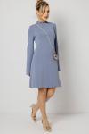 Платье женское  6167/03/Пыльно-голубой