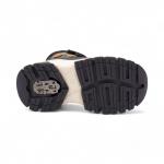 Ботинки А6662-6 черно коричневые п/п