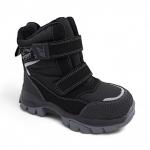 Ботинки ХМ917-3-1 черные п/п