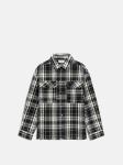 Куртка детская для мальчиков Alvaru черно-белая клетка