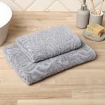 Полотенце махровое Love Life «Муссон», 50?90 см, хлопок 100%, серое