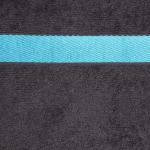 Полотенце махровое Love Life «Самум», 50?90 см, хлопок 100%, тёмно-серое, синее