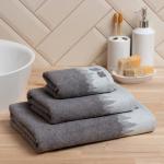 Полотенце махровое Love Life «Winter dream» 50?90 см, серый, 100% хл, 400 г/м?